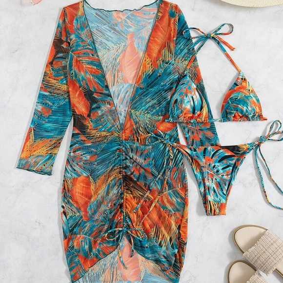 3 piece swim suit set - Picture 4 of 5